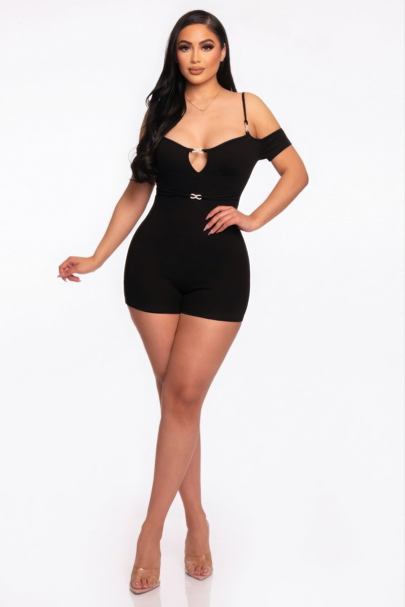 Infinity Off Shoulder Romper
