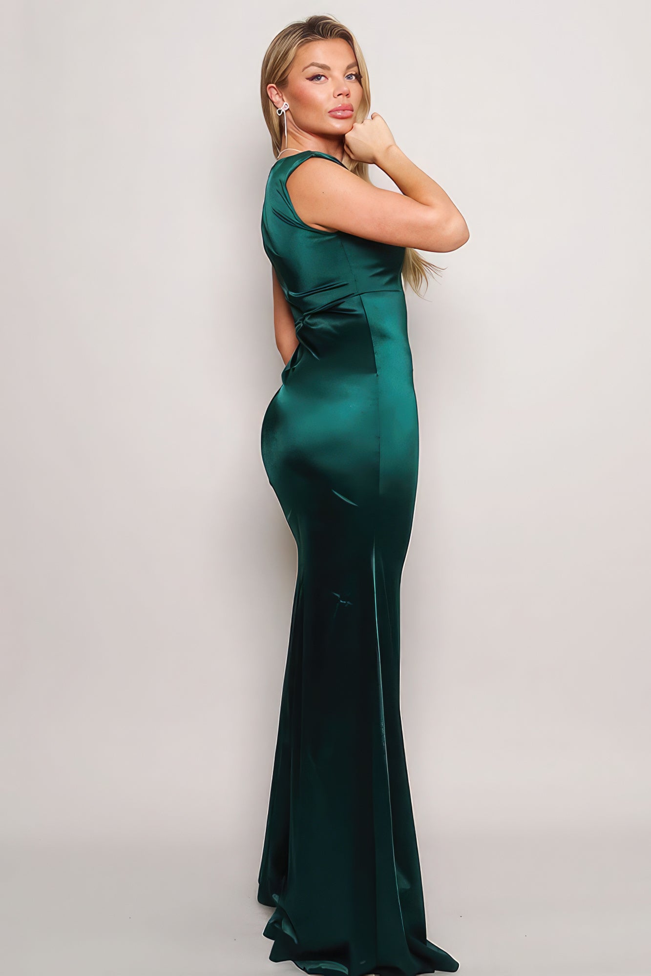Sleeveless Slitted Maxi Dress