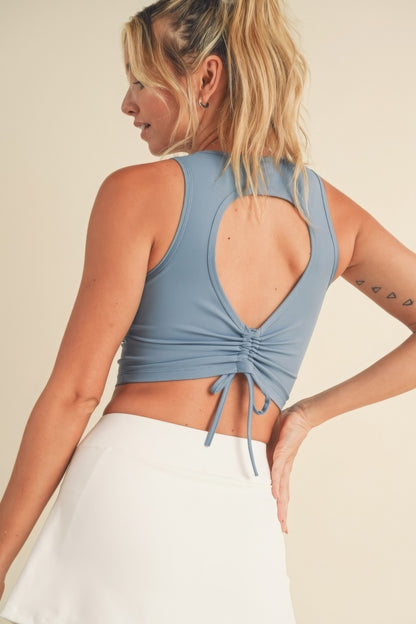 Corset Cropped Tank Top