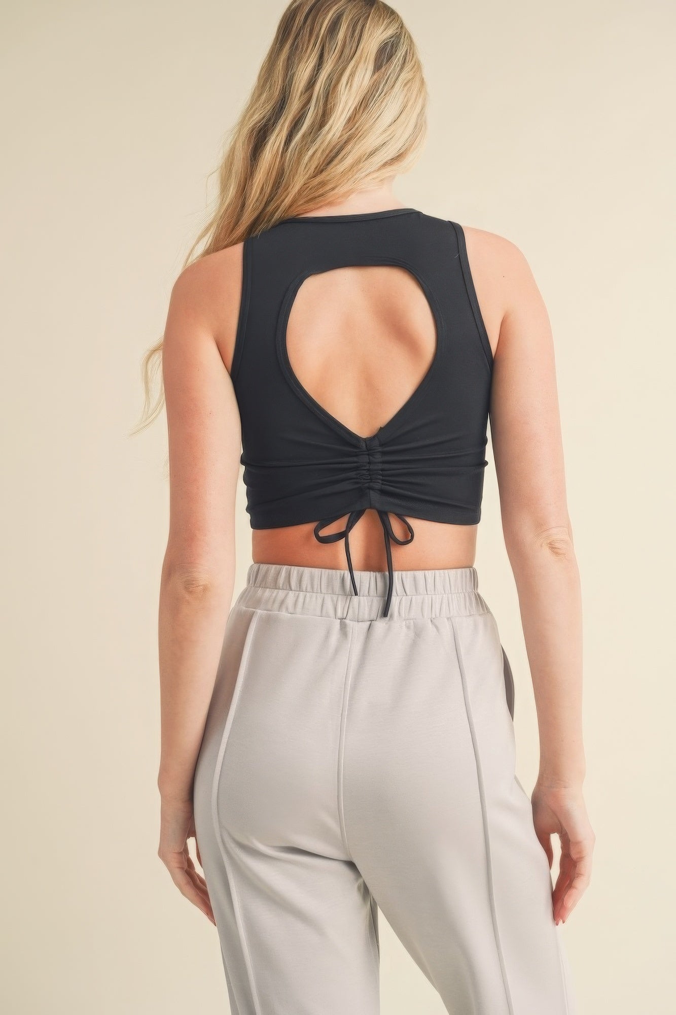 Corset Cropped Tank Top